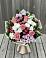 Букет цветов из: Альстромерии, Гвоздики, Розы и Хризантемы в Новозыбкове
