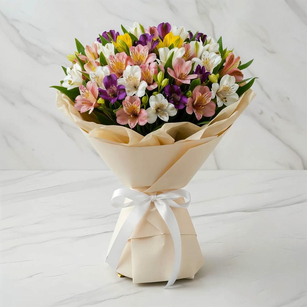 Букет цветов из: Альстромерии в Новозыбкове