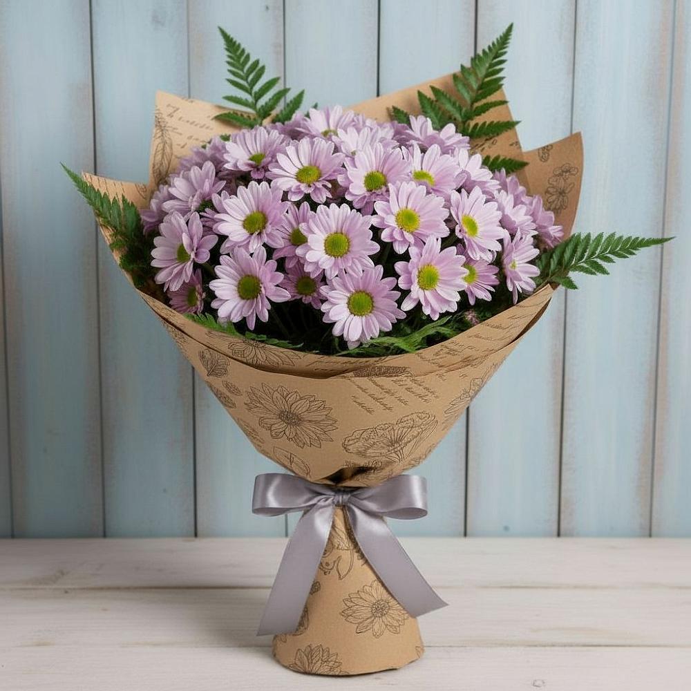 Букет цветов из: Хризантемы в Новозыбкове
