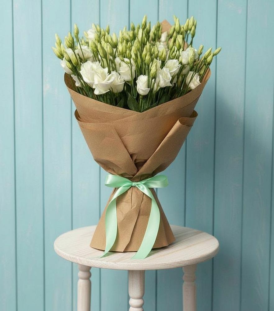 Букет цветов из: Лизиантусы в Новозыбкове