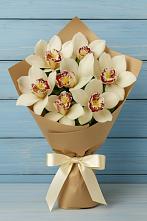 Букет цветов из:  Орхидеи и Розы в Новозыбкове